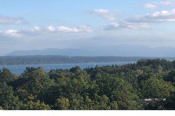 Ausblick auf den Starnberger See