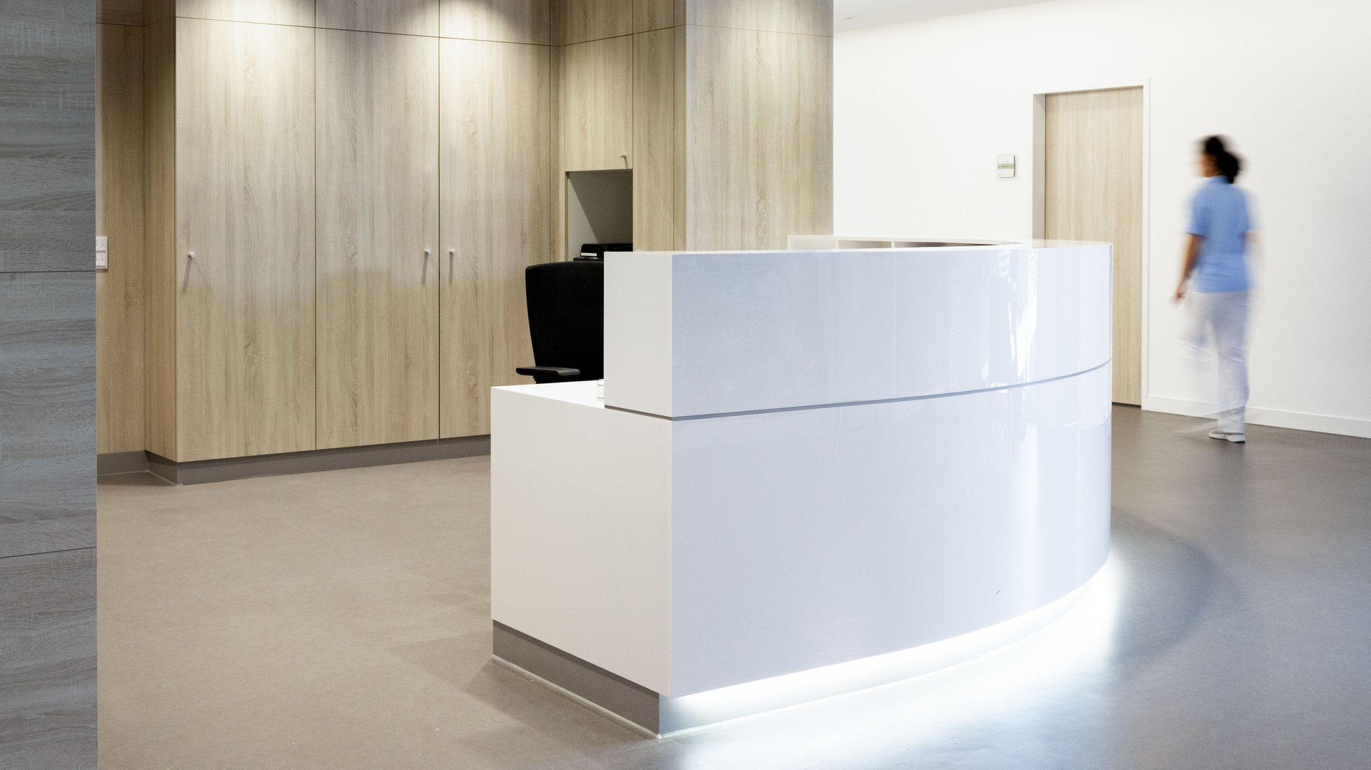 Empfangstresen Benedictus Krankenhaus Feldafing