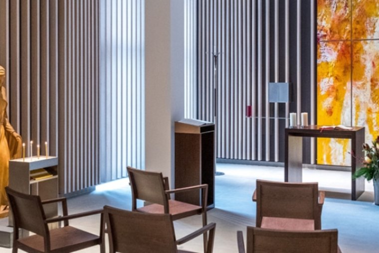 Bild der Klinikkapelle am Benedictus Krankenhaus Feldafing